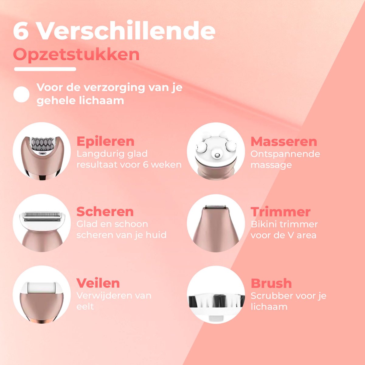 Nince - Epileerapparaat dames thumbnail 4
