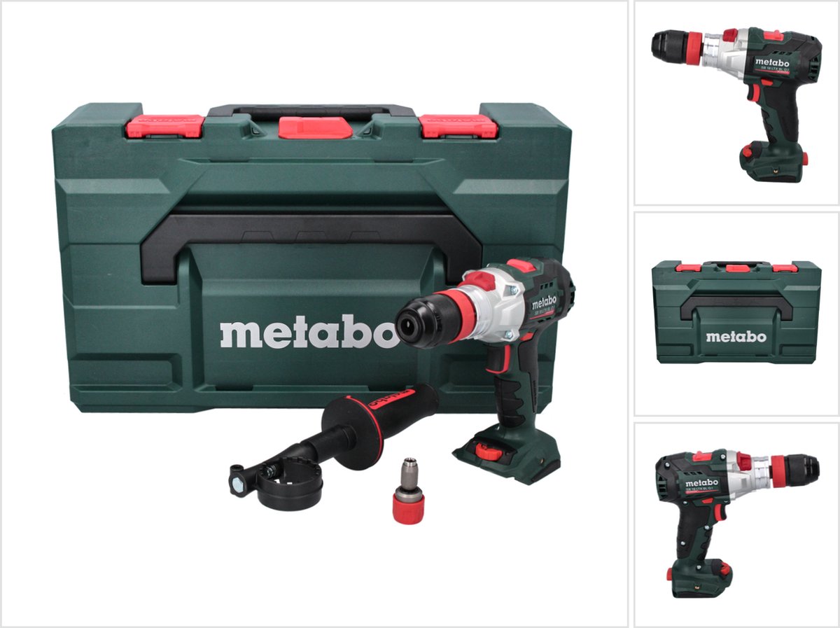 Metabo SB 18 LTX BL Q I - Klopboormachine - Accu - Borstelloze Motor - Veiligheidsschakelaar – foto 4