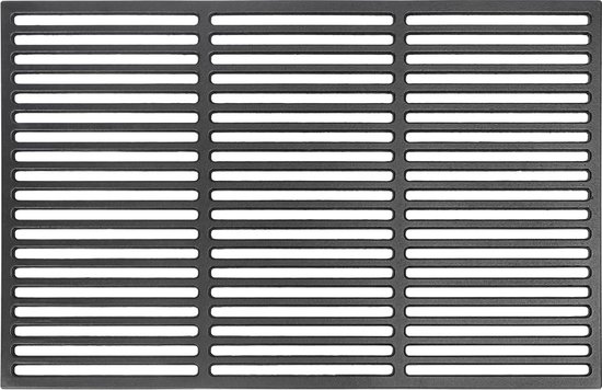 Denmay Grillrooster van geëmailleerd gietijzer, 67 x 40 cm, voor gasgrill, houtskool, barbecue en meer, reserveonderdelen