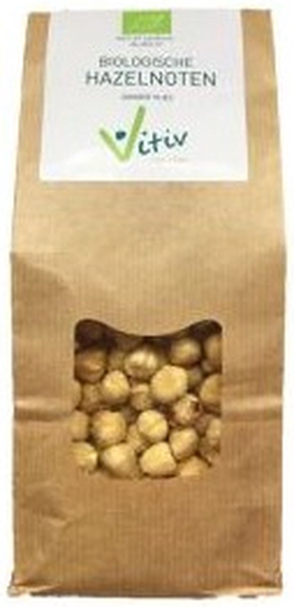 Vitiv Hazelnoten zonder vlies bio 500 Gram