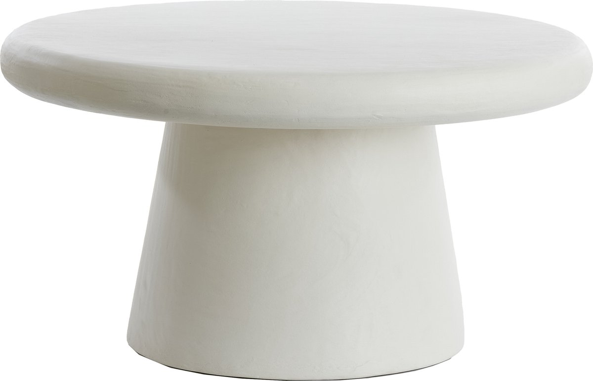 Ronde Salontafel Kulona 70cm - Crème