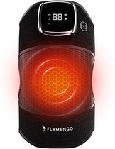 Flamengo® InfraPulse Therapy - Massage Apparaat - Infrarood - Brace Knie - Schouder - Elleboog - kniebrace schouderbrace elleboogbrace -patellabrace knieband - Tennisarm - Zwart
