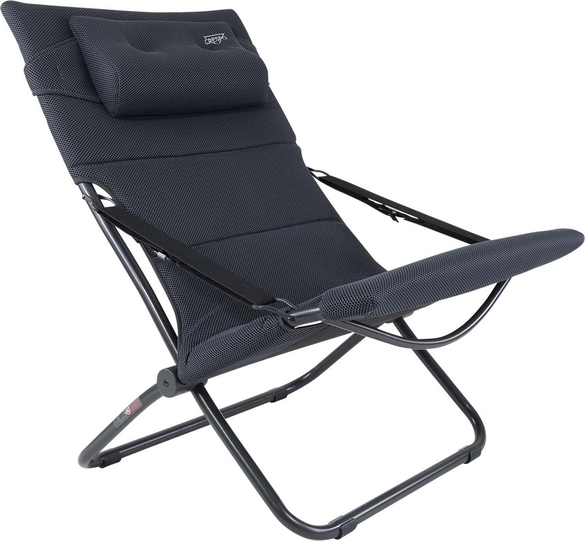Crespo CAMPINGSTOEL Loungestoel Ap/263-Ad 86 Grijs