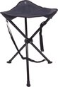Bo-Camp - 3-Poots krukje - Deluxe - Antraciet - 55 cm