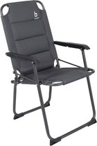 Bol.com Bo-Camp - Stoel - Copa Rio - Classic Air - Gepolsterd - Grijs aanbieding