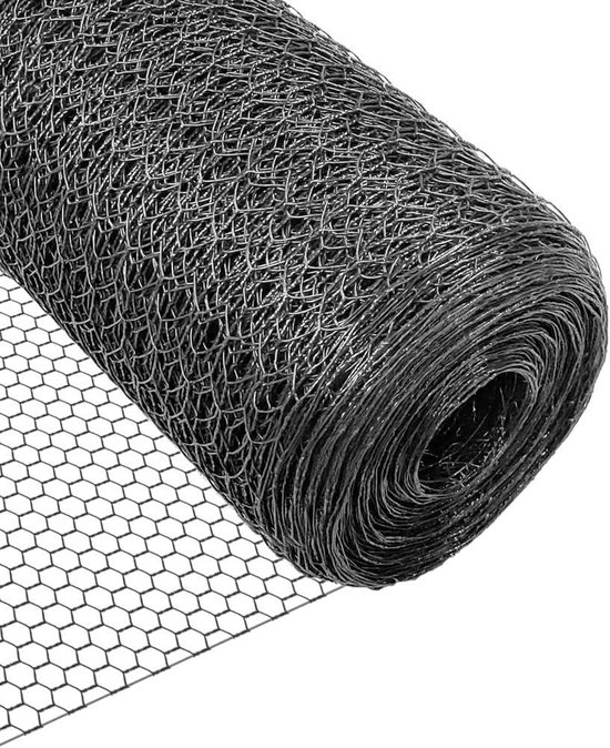 Heathrow Scientific HD23243A afdruiprek, vinyl gecoat staal, 462 mm lengte x 182 mm breedte x 525 mm hoogte, zwart/grijs