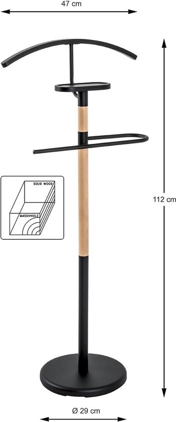 M2 Kollektion Andorra 7 Coat Rack Metal Black 75 x 10 x 35 cm : Buy Online at Best Price in KSA - Souq is now