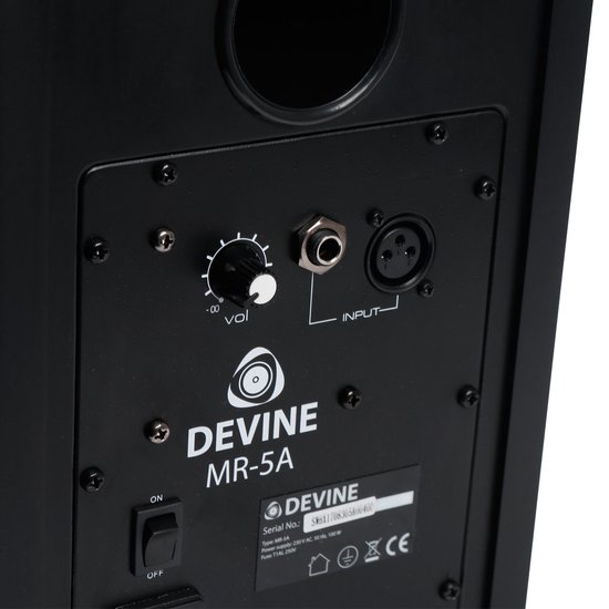 Devine MR-5A actieve studiomonitor (set van 2)
