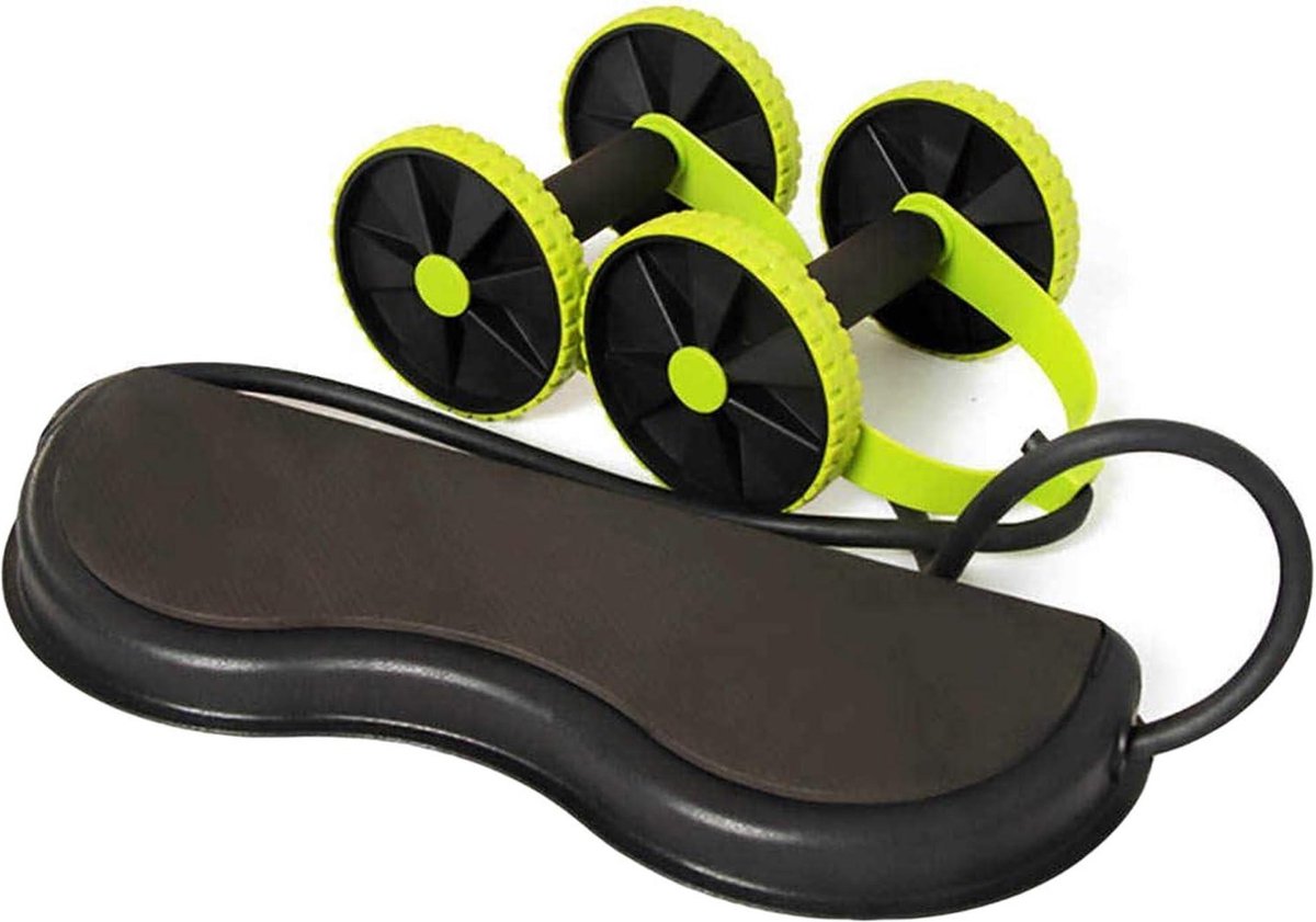 Wheel Band AB Roller - Elastische weerstand - Groen - Unisex - Eenhuidsmaat