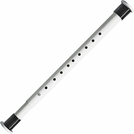 Douchestang Seallux 80-130cm zwart zwart kopen? Douchegordijnstangen & ringen