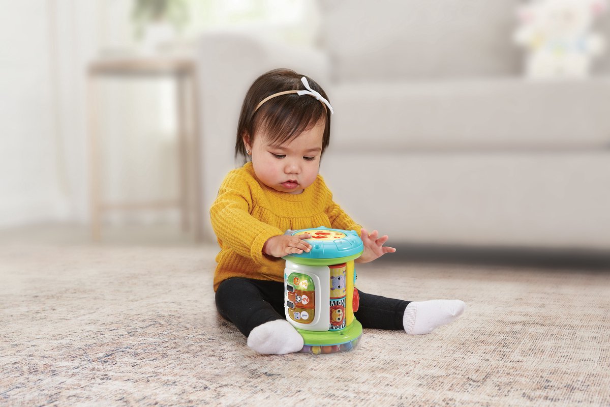 VTech Baby 3-in-1 Kruiprol - Educatief Speelgoed - Activiteitenroller met Lichts- en Geluidseffecten - Baby Speelgoed — afbeelding 17