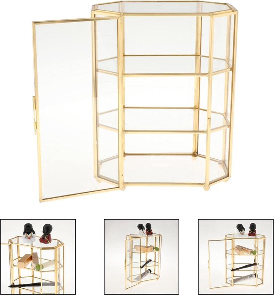 Zonnebrillen display box voor 8 brillen, sieradendoos voor brillen en zonnebrillen, presentatiedoos voor optische studio, brillenhouder, opbergdoos