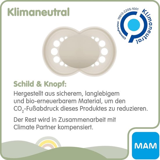 Originele siliconen fopspeen 16+ Girls set van 4 incl. 2 steriliseertrasportboxen - meisjes - MAM van MAM — afbeelding 3