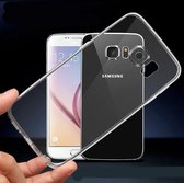 samsung s6 lucent hoesje transparant TPU Case Cover