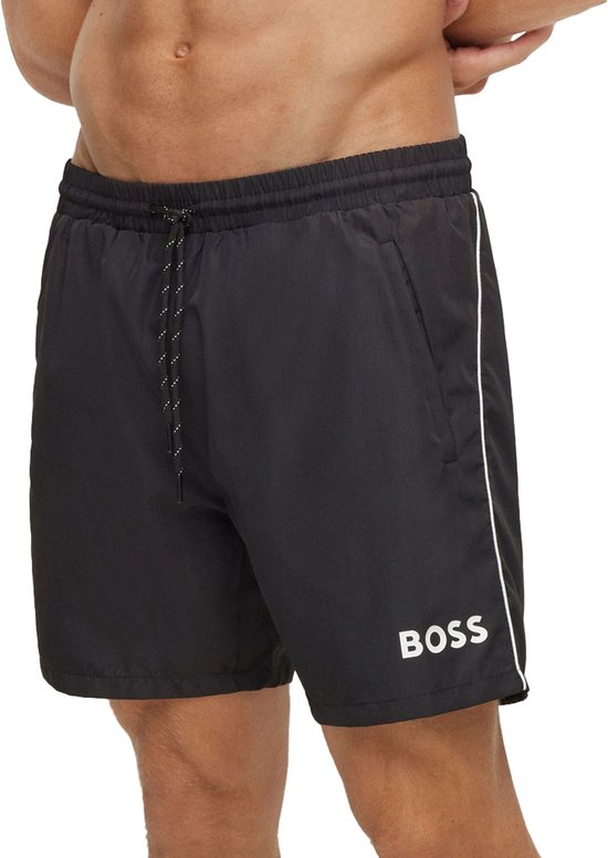 HUGO BOSS Starfish swim shorts - heren zwembroek - zwart - Maat: S