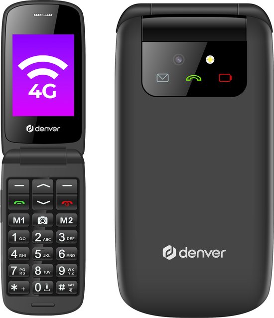 Denver Senioren Mobiele Telefoon 4G