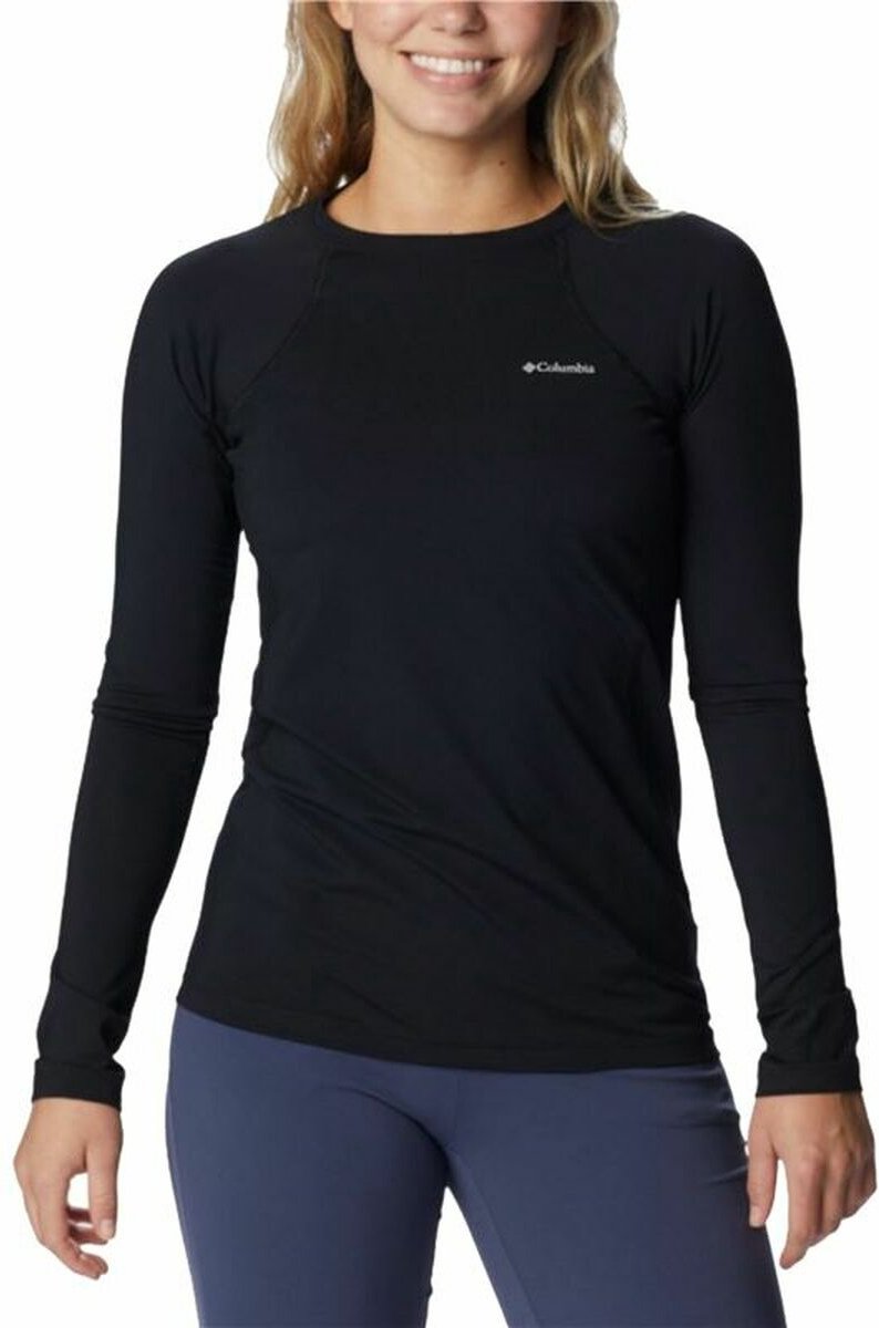 Columbia Midweight Stretch Lange Mouwen Basislaag Zwart XS Vrouw