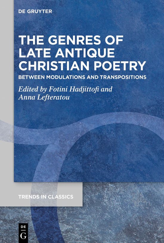 Trends in Classics - Supplementary Volumes86-The Genres of L ... - cover
