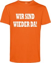 T-shirt Wir Sind Wieder Da | EK 2024 Holland |Oranje Shirt| Koningsdag kleding | Oranje | maat XXL