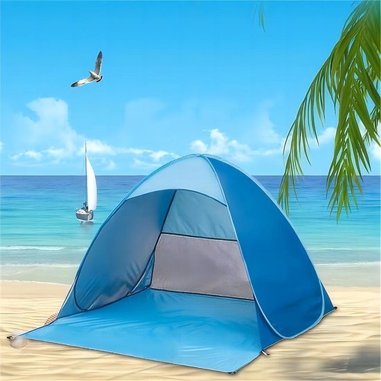 Hoppa! - Camping Beach Tent - Waterdicht, UV-bestendig, Pop-up Design van Hoppa — afbeelding 2