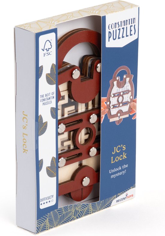 JC’s Lock Constantin Brainpuzzel