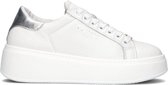 Twinset Milano 241tcp050 Lage sneakers - Leren Sneaker - Dames - Wit - Maat 38