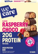 WeCare - High Protein Bars - Chocolade Framboos - 1 x 372 gr