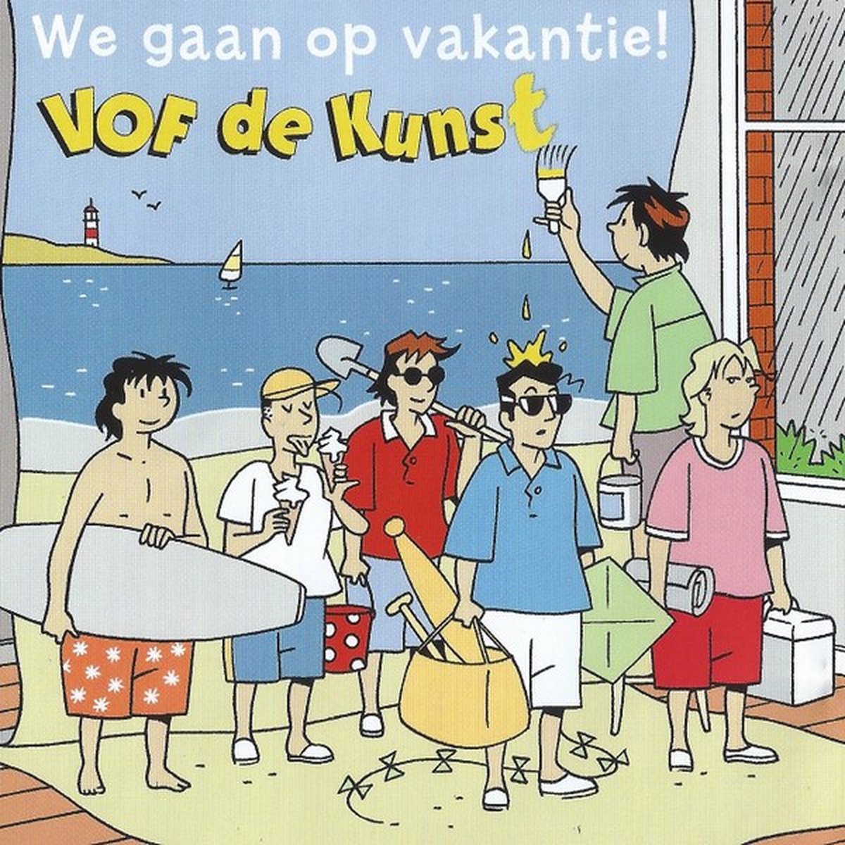 VOF De Kunst - We Gaan Op Vakantie! (CD)