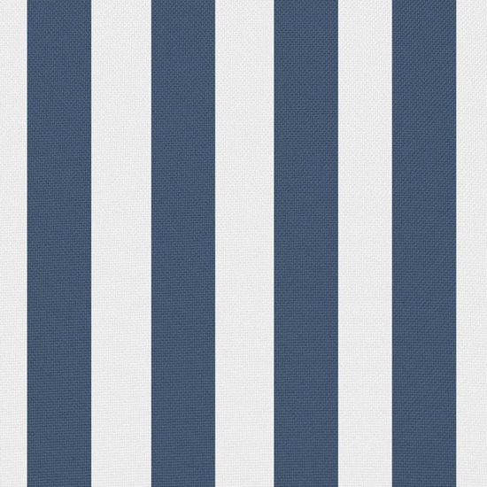 vidaXL - Buitenkussens - 45x45 - cm - gestreept - marineblauw - 2 - st van vidaXL — afbeelding 4
