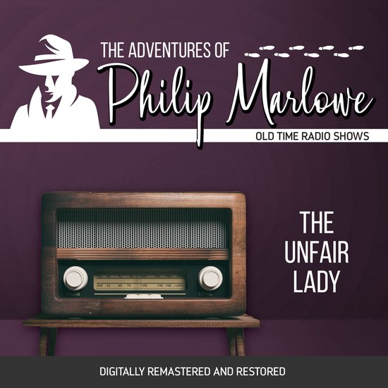 The Adventures of Philip Marlowe: The Unfair Lady - cover