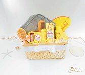 Bol.com Kraamcadeau Meisje - Jongen - Hawsaz.nl Cadeau - Genderneutraal kraamcadeau - Geschenkset unisex - Babygeschenkset - Bab... aanbieding