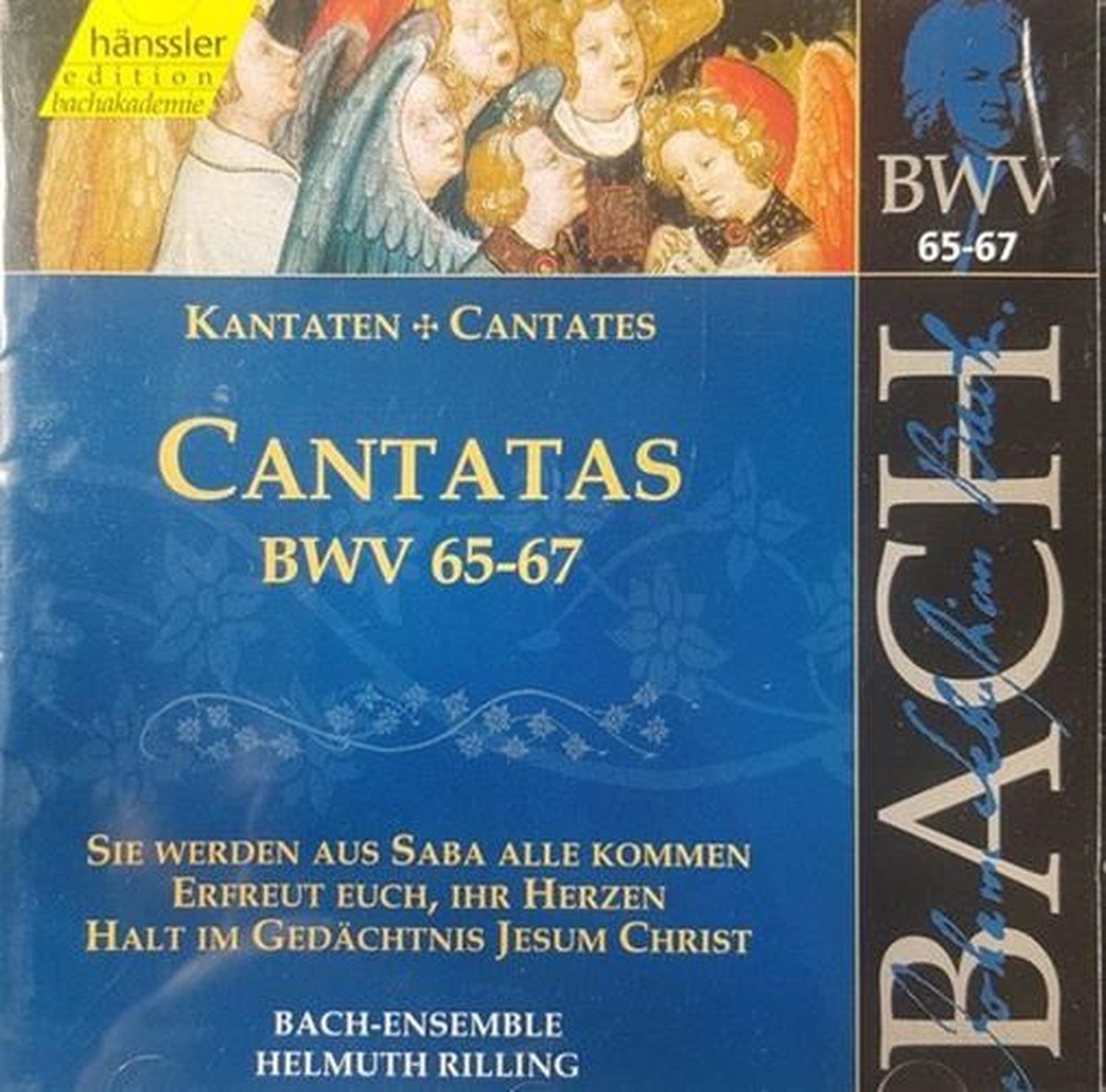 Bach-Ensemble, Helmuth Rilling - J.S. Bach: Cantatas Bwv 65-67 (CD)