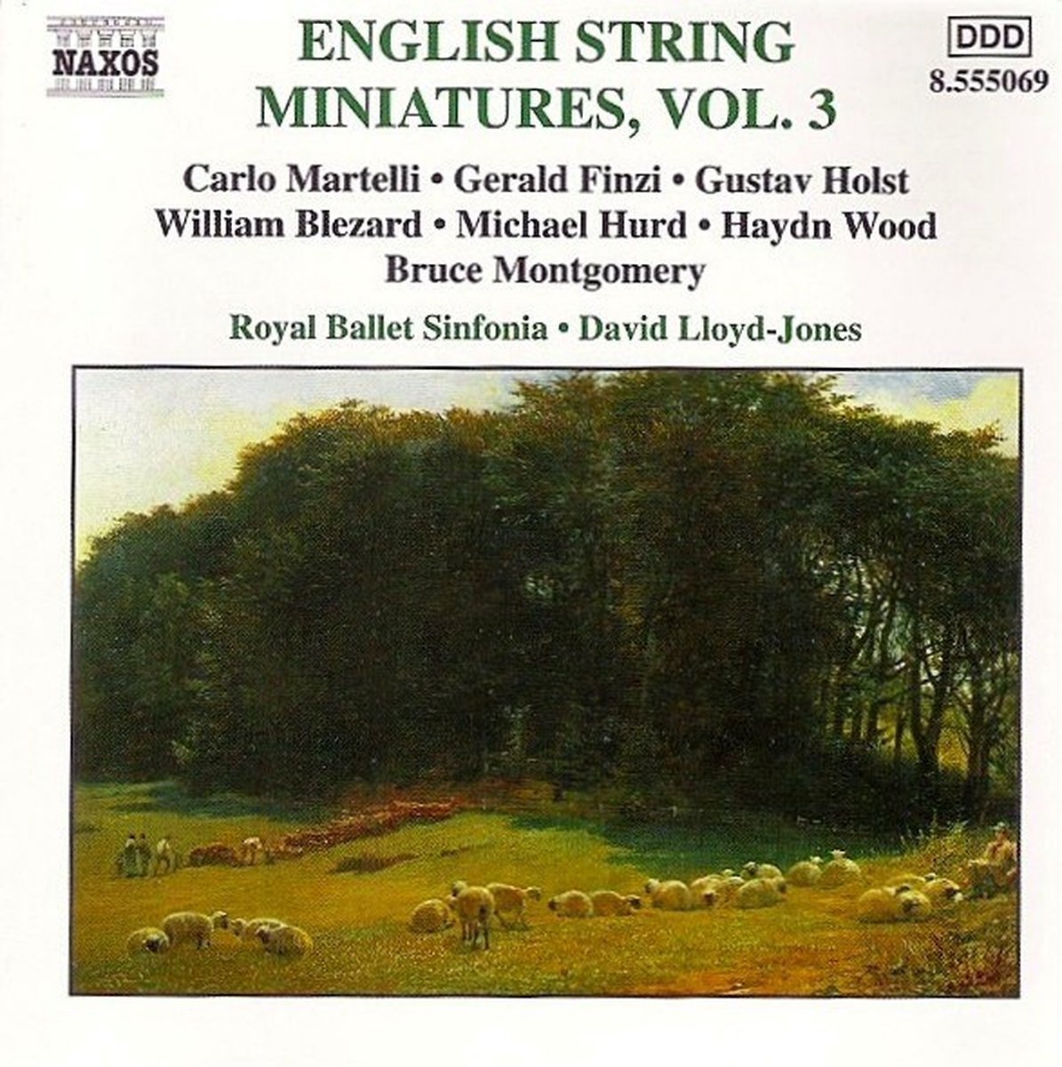 Royal Ballet Sinfonia, David Lloyd-Jones - English String Miniatures 3 (CD)