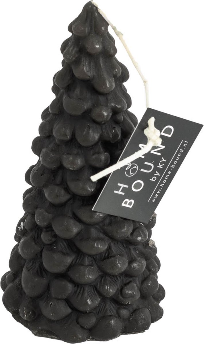 HomeBound by KY | Kaars kerstboom zwart | kaars