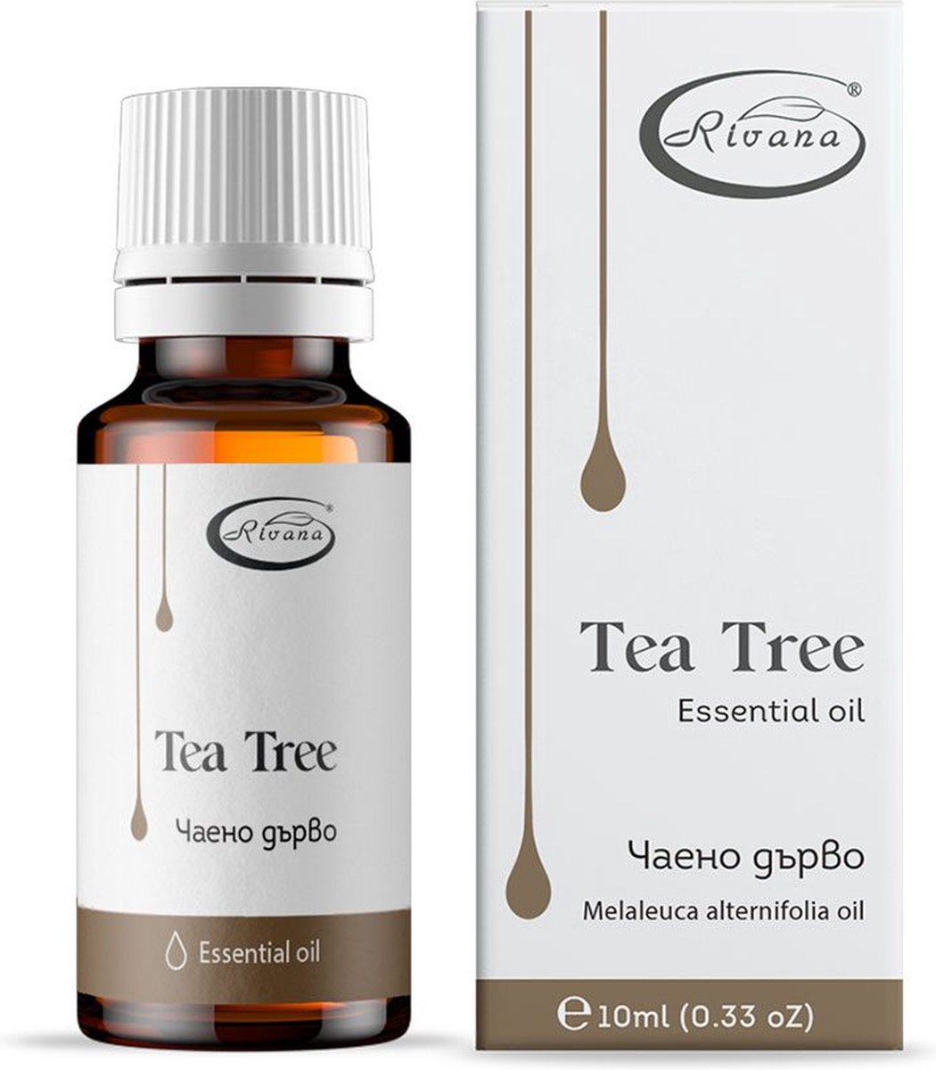 Goedkoopste Biologische Thee Tree etherische olie - geneeskrachtig - acne - onzuiverheden - puur - 10ml