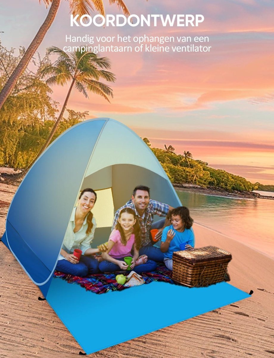 Tente de plage Pop Up : Tentes et Campings