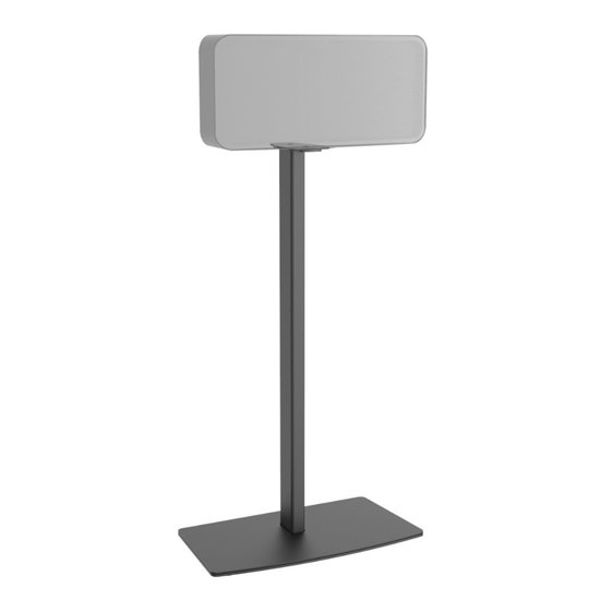 Cavus - Vloer Standaard voor Bluesound Pulse Mini (2i) - Zwart van Cavus — afbeelding 3
