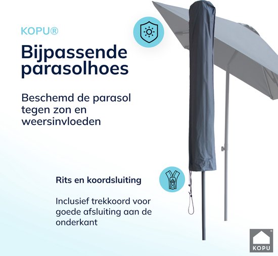 Parasol 250 x 150 - Parasol kopen? | Korting tot 29