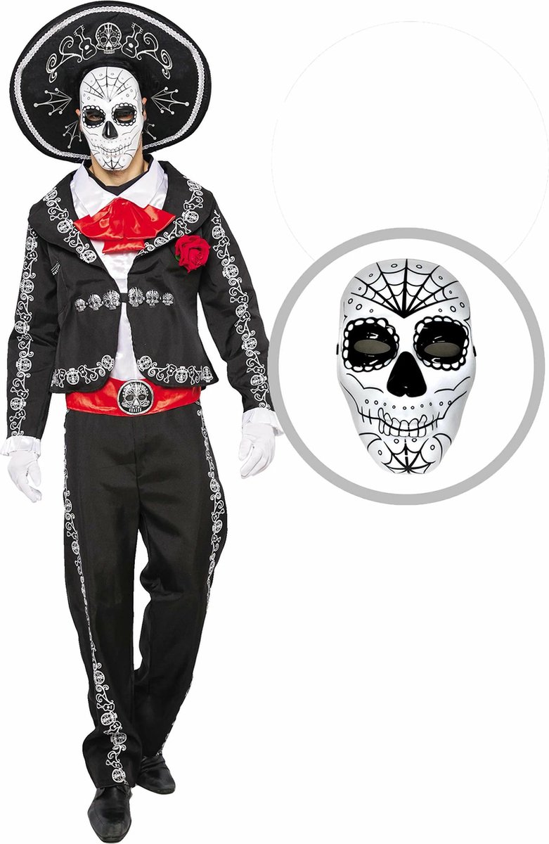 Halloween - Day of the Dead - Mannenkostuum