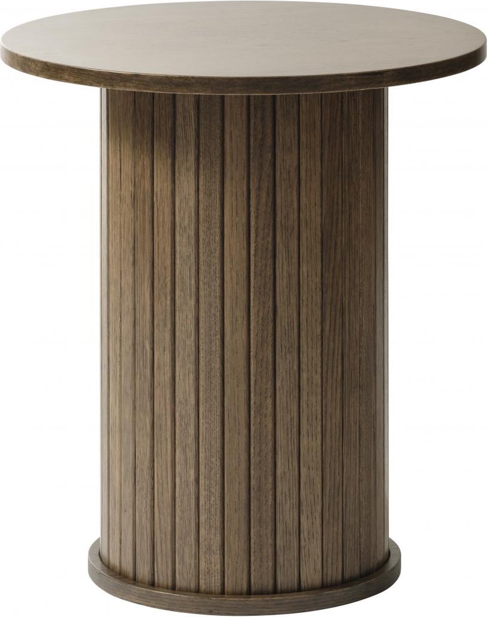 Nordic Home - Kelly bijzettafel ø50 cm - donkerbruin