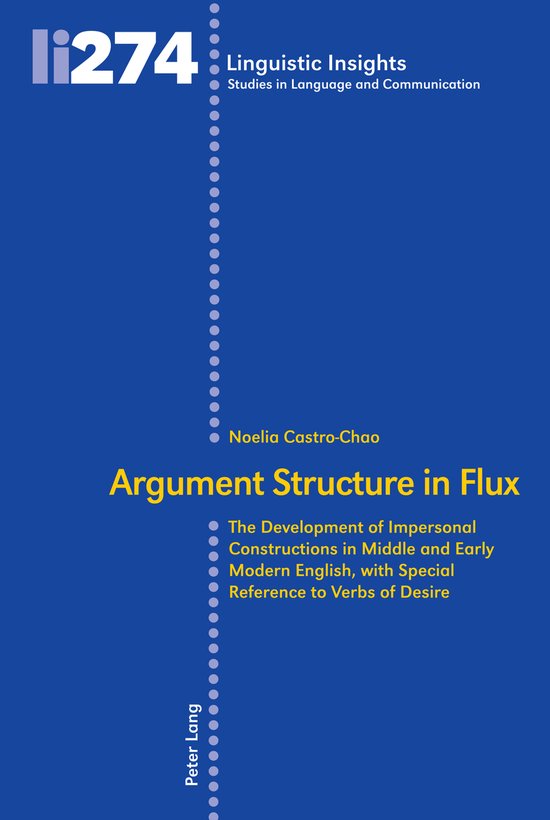 Linguistic Insights- Argument Structure in Flux - cover
