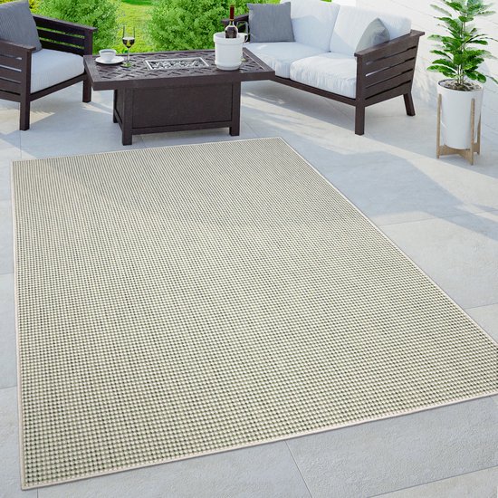 Buiten Vloerkleed Tapijt Voor Binnen En Buiten Balkon Terras Keuken Tapijt Modern Boho Eenkleurig Mottled, Maat:80x150 cm, Kleur:Antraciet