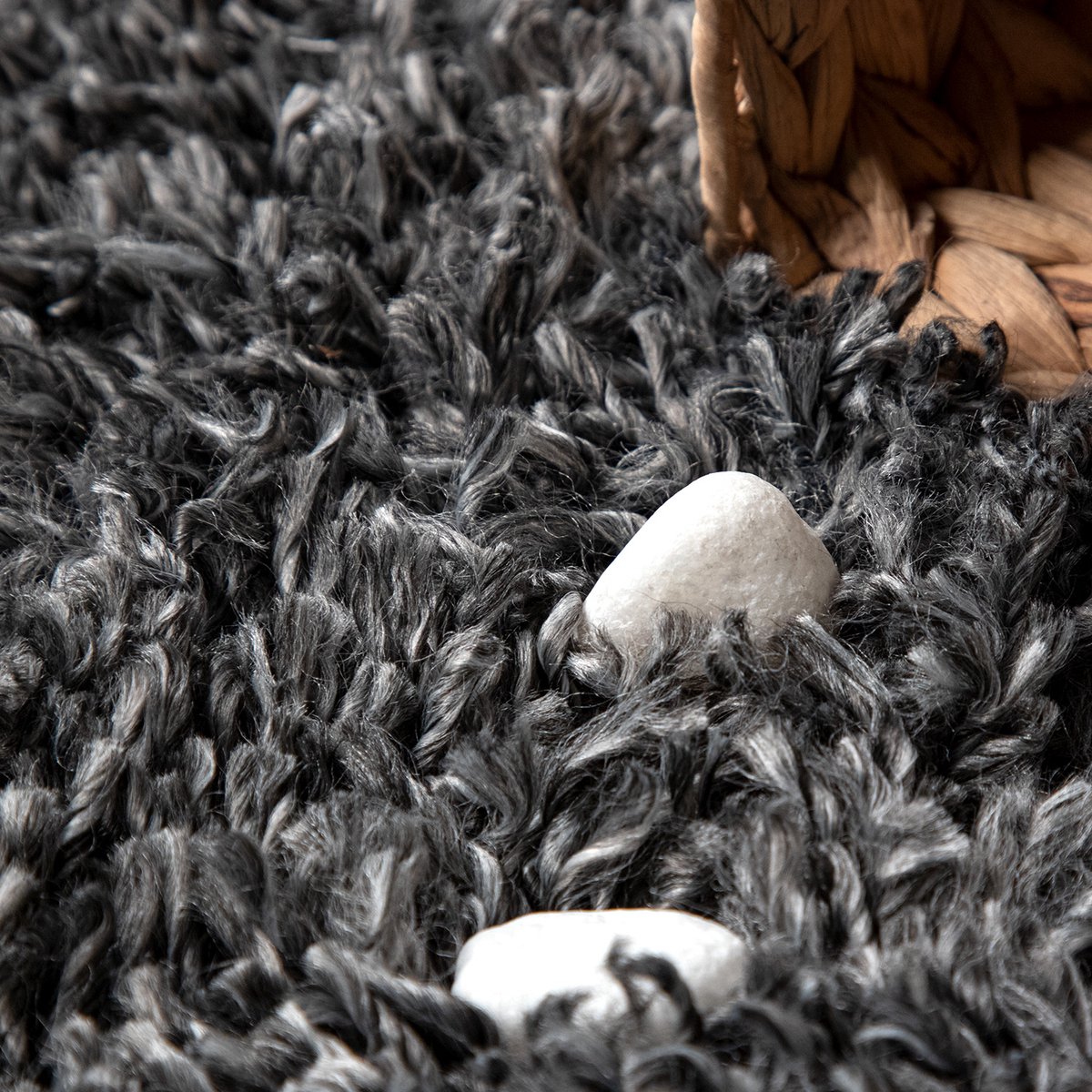 Loca Shaggy Vloerkleed Hoogpolig Beige - 200x290 CM | Leen Bakker
