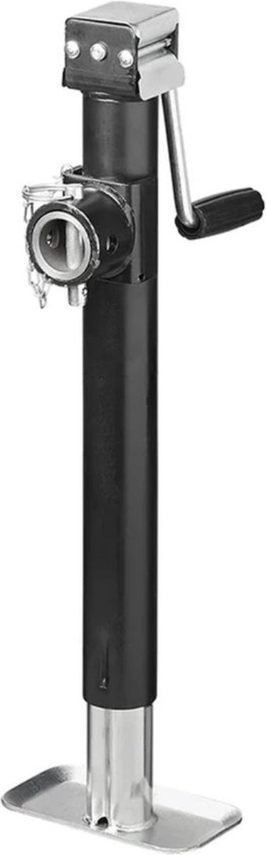ProPlus Steunpoot Heavy Duty - Parkeersteun - Uitdraaisteun - Opklapbaar - Verschillende Voertuigen - Inclusief Veiligheidspin en Bevestigingsdeel - Ø 57 mm Buisdiameter - Verstelbare Hoogte 57-95 cm - Draagvermogen 1000 kg