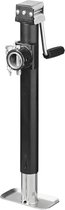 ProPlus Heavy Duty Steunpoot 57–95 cm – Verstelbare Parkeersteun voor Aanhanger en Caravan – Draagvermogen 1000 kg, Ø57 mm Buisdiameter – Inclusief Veiligheidspin en Lasbare Bevestigingsbuis – Zwart