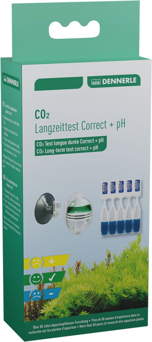 Dennerle CO2-langetermijntest correct + pH - Type: Complete set