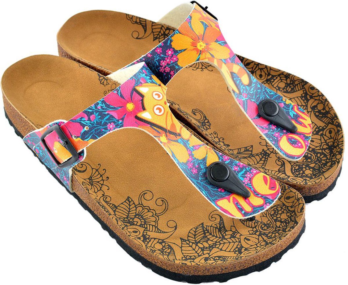 GOBY Meow Slippers Sandalen -Hoge kwaliteit Handmade