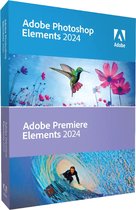 Adobe Photoshop Elements 2024 & Premiere Elements 2024 - 1 User - DE Box