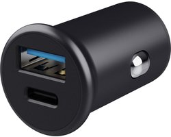 Trust Maxo - 38W USB-C Autolader - Power Delivery - 2 Poorten - Zwart