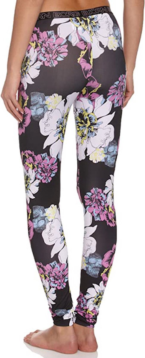 Björn Borg - Dames - Mystical Flower Tights - Multicolour - Maat XS van Merkloos — afbeelding 2